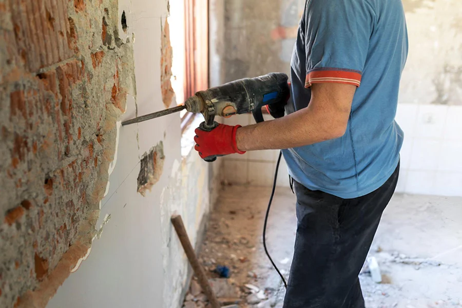 Foundation wall repair and masonry restoration in Amarillo, TX