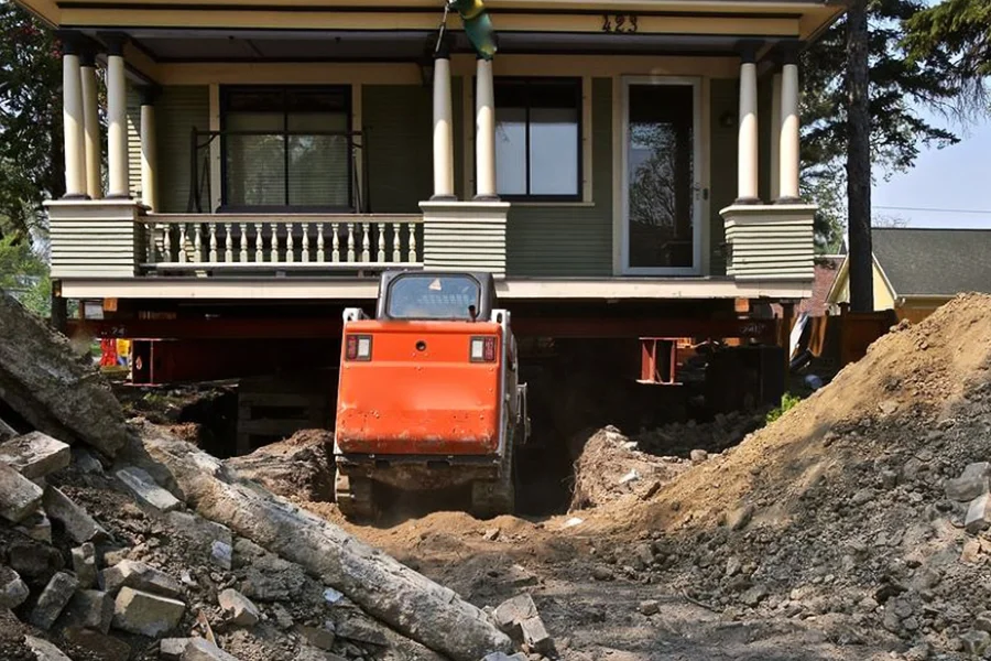 Old foundation removal and replacement service for a residential home in Amarillo, TX