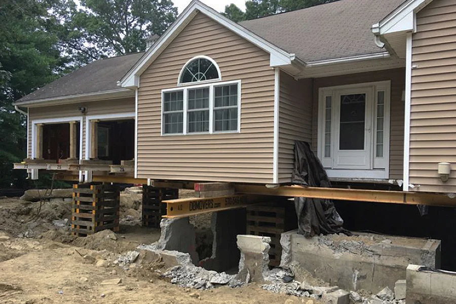 Residential foundation replacement and house leveling service in Amarillo, TX