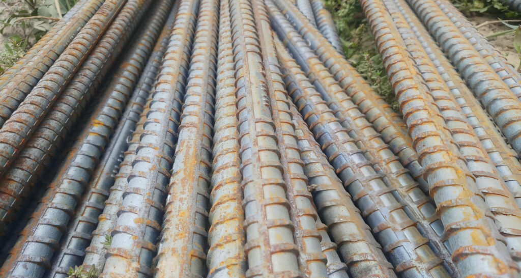 Pressed steel pilings for foundation repair in Amarillo, TX