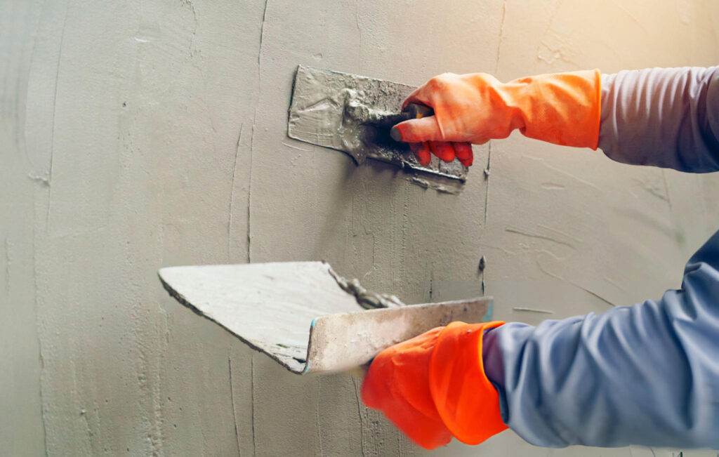 Foundation wall resurfacing and stucco repair in Amarillo, TX