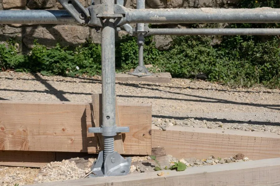 Steel push pier installation and foundation support in Amarillo, TX